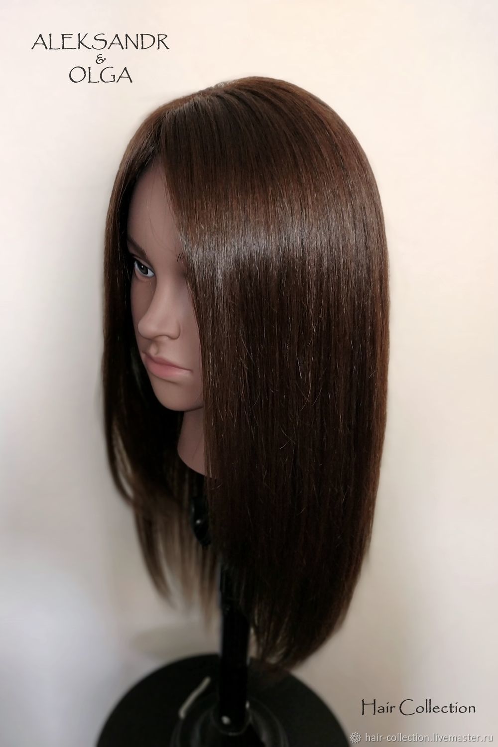 ПАРИК - на моно, натуральный парик, из славянских волос, купить, цена – заказать на Ярмарке Мастеров – Q64P0RU