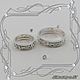 Rings/pair 'Olive branch' 925 sterling silver. Rings. MaksimJewelryStudio. My Livemaster. Фото №5