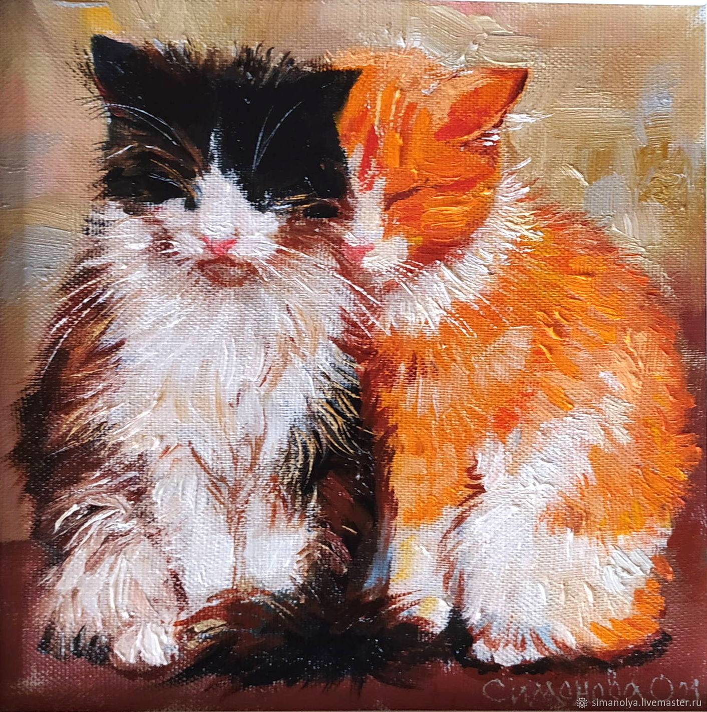 Картина 2 кота