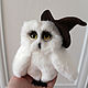 Plush toy owl Hedwig, Stuffed Toys, Moscow,  Фото №1