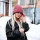 Order Voluminous hat 'Rose in the snow'. Olga Lado. Livemaster. . Caps Фото №3