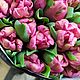 Букеты VIP Тюльпаны Пэррот 25 шт Упаковка бесплатно. Букеты. DARK FLORIST Флористика Декор ЦВЕТЫ. Ярмарка Мастеров.  Фото №5