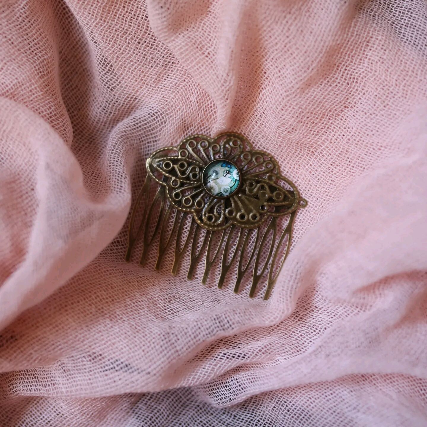 Гребни для волос: "Винтажная фея". Кованые и бронзовые купить в ...
