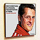 Painting Pop Art Michael Schumacher, Pictures, Moscow,  Фото №1