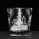 Chemist. A glass of whiskey. Water Glasses. ArtGraving. My Livemaster. Фото №4