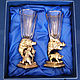 Order VIP gift packaging for GLASS AND CRYSTAL (blue, red). The Gift Oasis. Livemaster. . Gift wrap Фото №3
