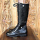 TIMBERLONG crocodile boots. High Boots. Exotic Workshop Python Fashion. Online shopping on My Livemaster.  Фото №2