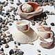 Кольцо из морской раковины (перламутр) (KGS0090), Кольца, Апрелевка,  Фото №1