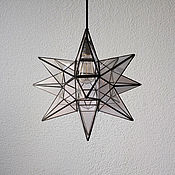 Для дома и интерьера handmade. Livemaster - original item Bohemian lamp star 