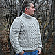 Men's sweater 'Nord', Mens sweaters, Orenburg,  Фото №1