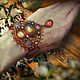 Sunny Bracelet with natural stones-citrine tourmaline topaz rubies, Hard bracelet, Bryansk,  Фото №1