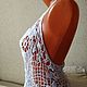 Crochet sundress ' Summer openwork'. Sundresses. hand knitting from Galina Akhmedova. My Livemaster. Фото №6