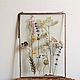 the herbarium in the glass. Herbarium of flowers and herbs in a frame. Lavender. Suspension. Glass Flowers. My Livemaster. Фото №4