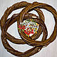 Willow wreath or dream catcher base, 20-29 cm, Dream Catcher Materials, Moscow,  Фото №1