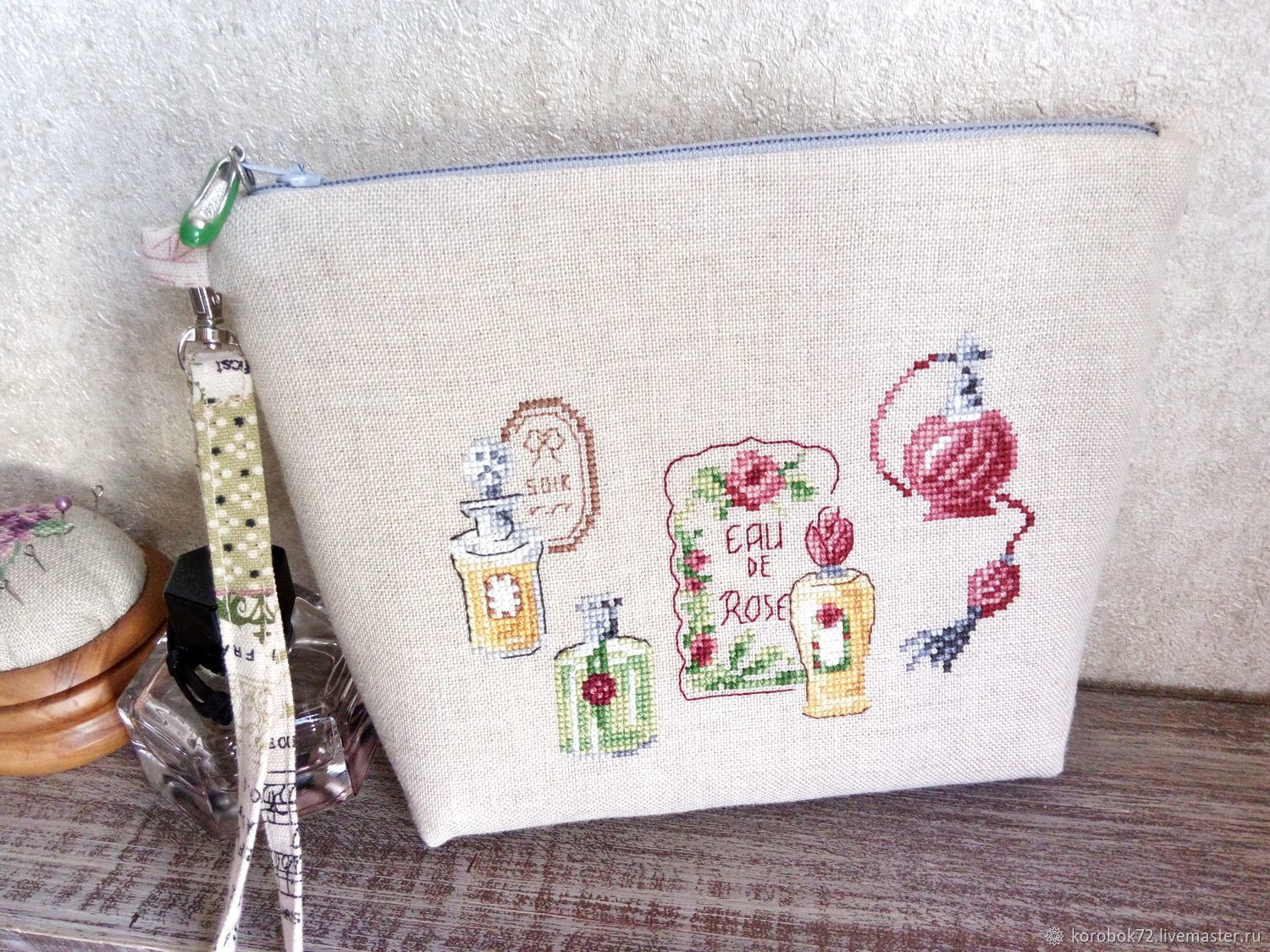 cross stitch bag