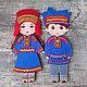 Игра из фетра КУКЛЫ в национальной одежде. Игровые наборы. Наталья Слободинская (nataliesloboda). Интернет-магазин Ярмарка Мастеров.  Фото №2