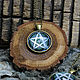 Order Necklace 'Pentagram'. merlin-hat (Merlin-hat). Livemaster. . Pendants Фото №3
