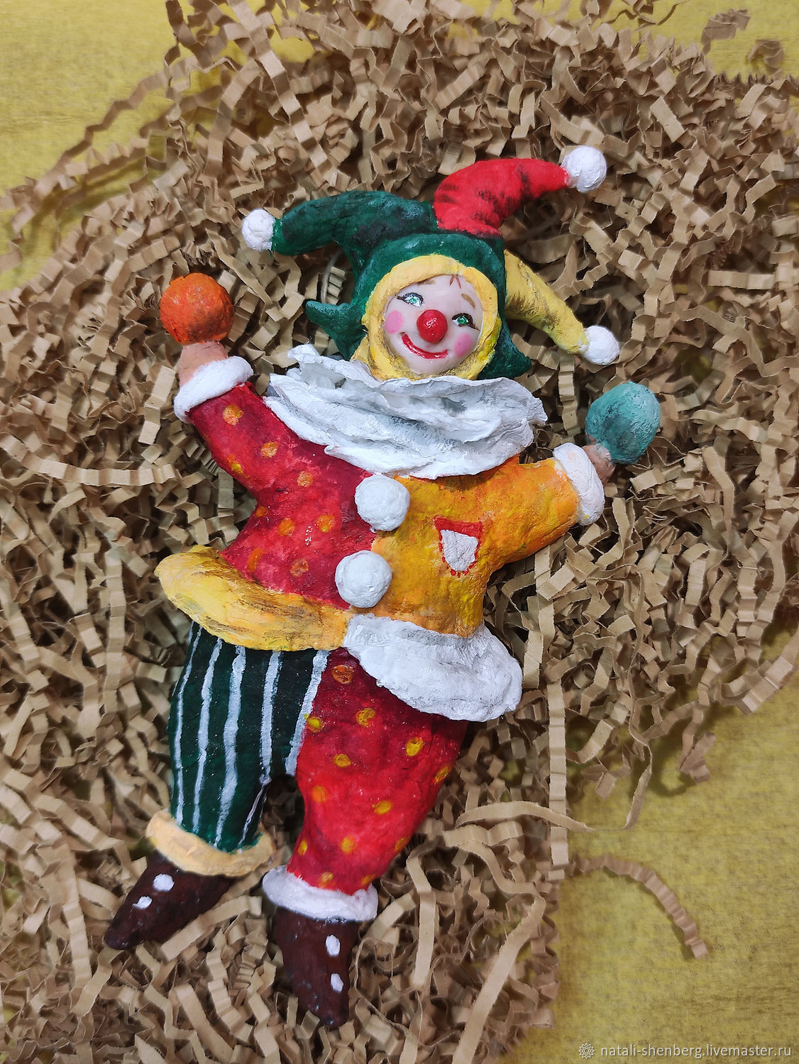 Публикация «Сюрпризная дидактическая игрушка „Веселый клоун“ своими руками» размещена в разделах