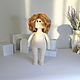 Blank doll Doll 30 cm without clothes. Interior and a games doll, Dolls, Nizhnij Tagil,  Фото №1