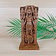 Хатхор древнеегипетская богиня, деревянная статуэтка. Ритуальная атрибутика. Дубрович Арт. Ярмарка Мастеров.  Фото №6