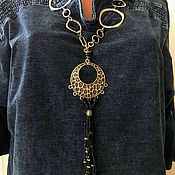 Украшения handmade. Livemaster - original item Boho jewelry, a major pendant, and a chunky pendant in the style boho. Handmade.