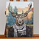 Deer. Oil painting on canvas. Pictures. dogart01. Online shopping on My Livemaster.  Фото №2