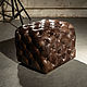 Заказать Пуф chesterfield, buttoned leather. Old Loft. Ярмарка Мастеров. . Пуфы и пуфики Фото №3