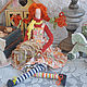 Коллекционная кукла в стиле Тильда" Пеппи Длинныйчулок", Tilda Dolls, Slavyansk-on-Kuban,  Фото №1