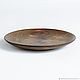 Wooden Plate 20.5 cm 100%#59. Plates. ART OF SIBERIA. Online shopping on My Livemaster.  Фото №2