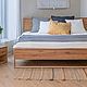 Заказать Кровать двуспальная массив дуба. Мебель LoftCO. Мебель на заказ. Дуб, ясень, бук, карагач. Ярмарка Мастеров. . Кровати Фото №3