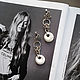 Stylish earrings capalonga bagels. Earrings. Nefrit_biju. Online shopping on My Livemaster.  Фото №2