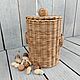 Плетеная корзина для хранения орехов, Корзины, Краснодар,  Фото №1