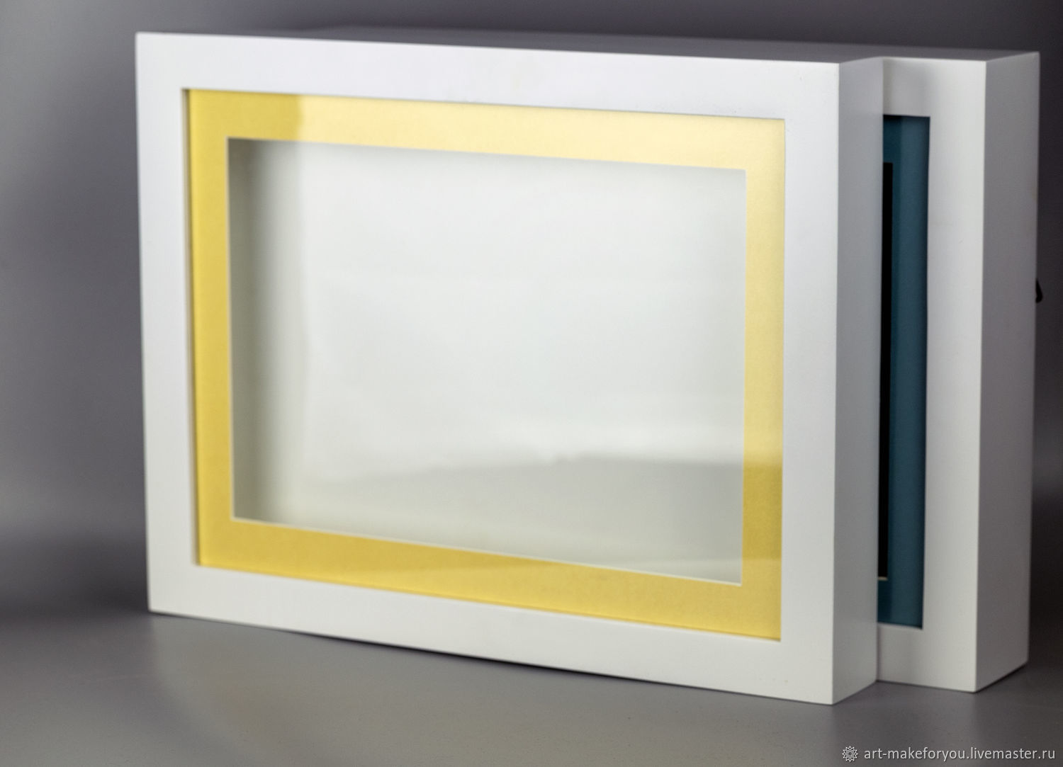 рамка для фото глубокая со стеклом