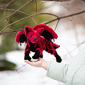 Куклы и игрушки handmade. Livemaster - original item Fiery (red) fox. Handmade.