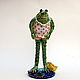  frog. Figurines. Mila. Online shopping on My Livemaster.  Фото №2