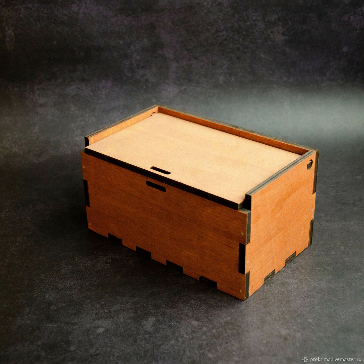 BW260 Деревянная подарочная коробка с откидной крышкой 17,2х10,2х9 см в ...