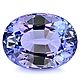 Танзанит овал 11,5х8,7 мм 5.02 ct, Кабошоны, Бангкок,  Фото №1