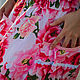 Boho long skirt 'may rose'. Skirts. Kupava - ethno/boho. My Livemaster. Фото №5