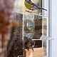 Заказать Protección contra palomas para ventanas comederos 'elbrus'. Art bird feeder. Ярмарка Мастеров. . Interior elements Фото №3