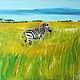 Memories of South Africa. Zebra
the artwork by Olga Petrovskaya-Petovraji