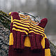 Harry Potter Set (100% merino, with double scarf). Scarves. IRINA GRUDKINA Handmade Knitwear. My Livemaster. Фото №4
