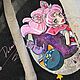 Order Sailor Moon Print Jacket. Painting clothes Sailor Moon Anime. nataliadenimart. Livemaster. . Outerwear Jackets Фото №3