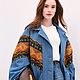 Джинсовая ретро куртка. Куртки. Sozzi-clothes. Ярмарка Мастеров.  Фото №7