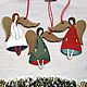 Angels in Christmas colours, Easter souvenirs, Moscow,  Фото №1