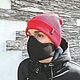 Protective mask: Protective mask black and white unisex. Protective masks. Katorina Rukodelnica HandMadeButik. Online shopping on My Livemaster.  Фото №2