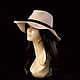 hats: Fedor beige. Hats1. Novozhilova Hats. Online shopping on My Livemaster.  Фото №2