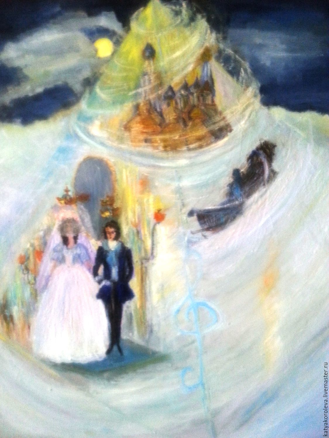 Метель Пушкина венчание
