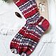 Christmas Socks. Socks. Ok-stricken (ok-stricken). Online shopping on My Livemaster.  Фото №2