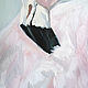 Flamingo Oil painting 30 x 40 cm tropical birds. Pictures. Viktorianka. My Livemaster. Фото №5
