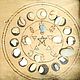 lunar calendar phases of the moon, 5 symbols, the altar, lunnitsa, pentacle. Altar of Esoteric. magics-cave. My Livemaster. Фото №4